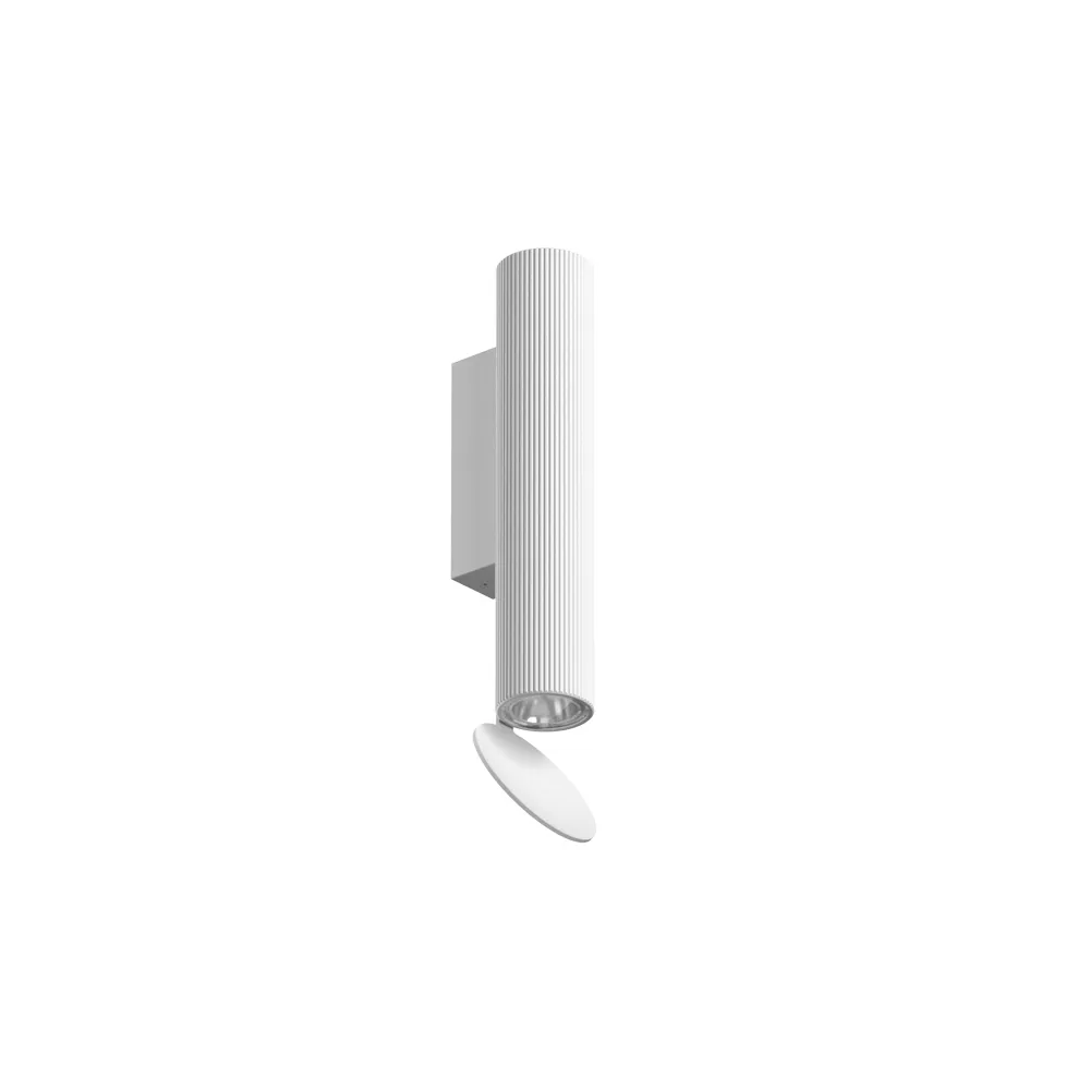 Flauta Riga muurlamp, Wit Flos