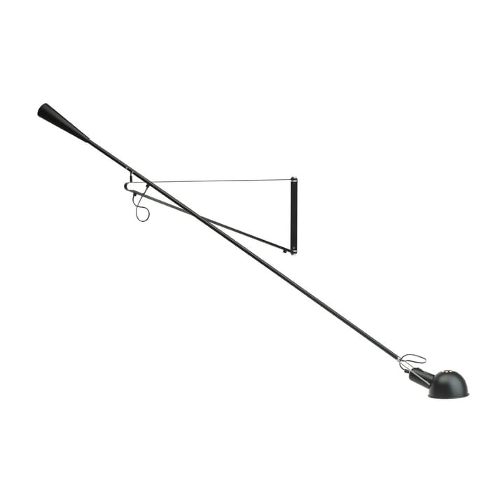 Flos 265 muurlamp - Zwart gelakt - Flos