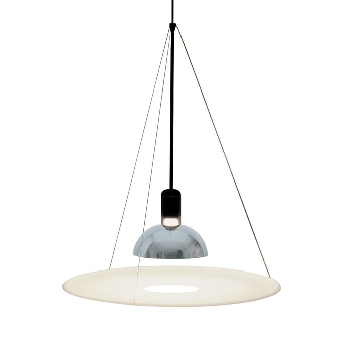 Frisbi hanglamp - Wit opaalglas - Flos