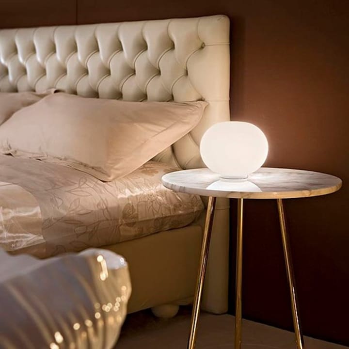Glo-ball B1 tafellamp, Wit opaalglas Flos