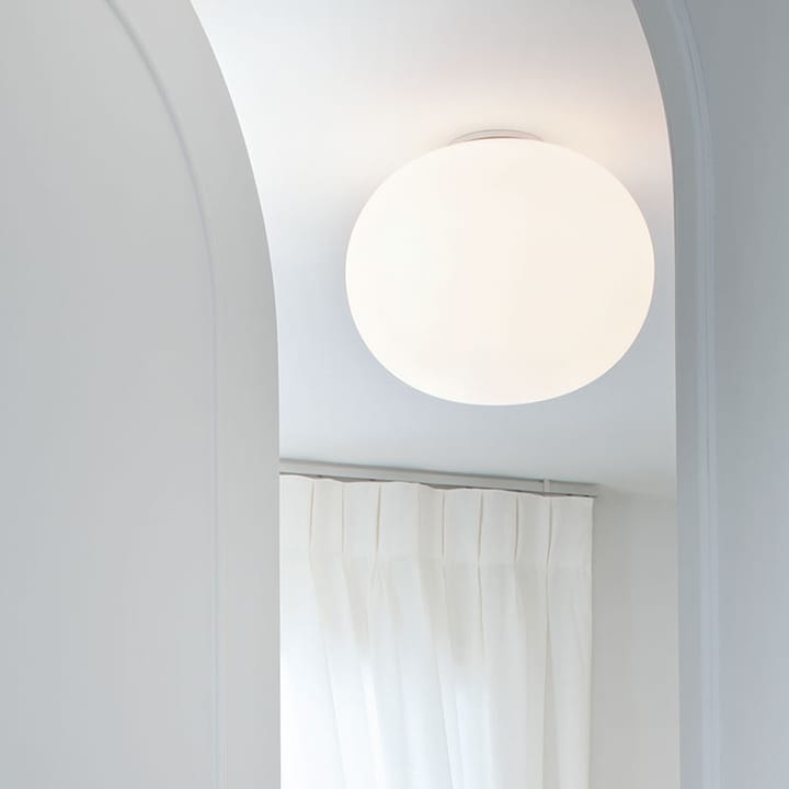 Glo-Ball C1 wand- en hanglamp, Wit Flos