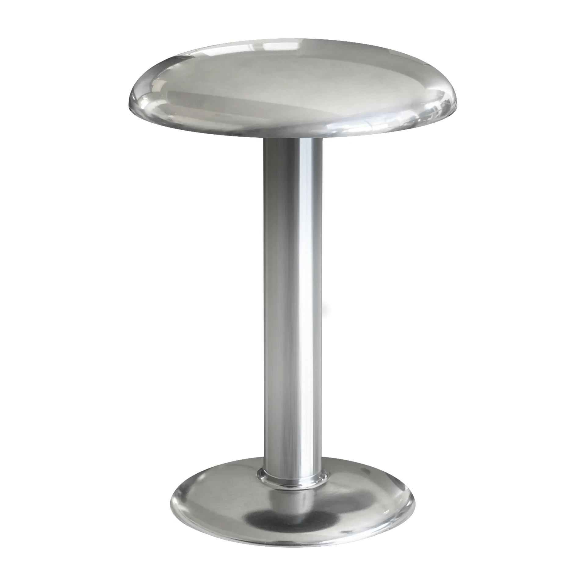 Gustave Residential portabele tafellamp, Polished silver Flos