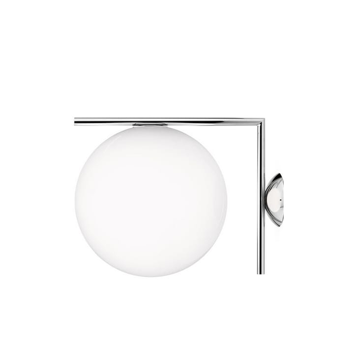 IC lights C/W1 muurlamp - Chroom-opaal - Flos