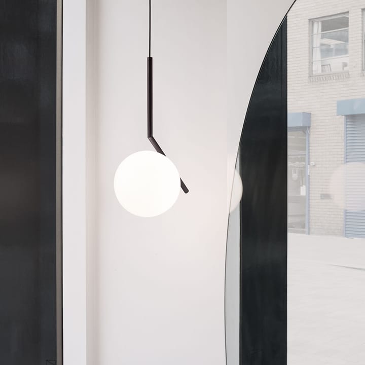 IC lights S1 hanglamp, Chroom-opaal Flos