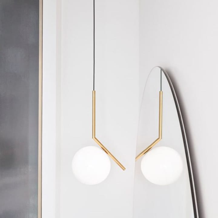 IC lights S2 hanglamp, Chroom-opaal Flos