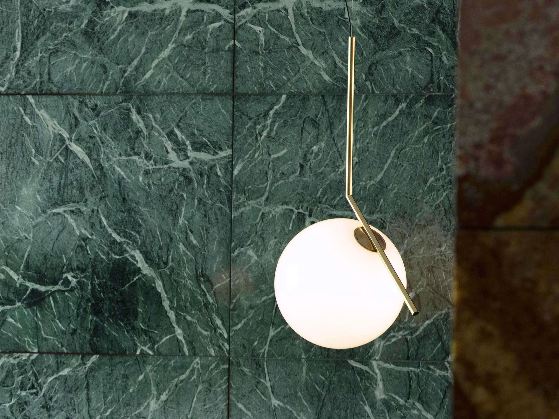 IC Lights S3 hanglamp 102,8 cm, Gold Flos