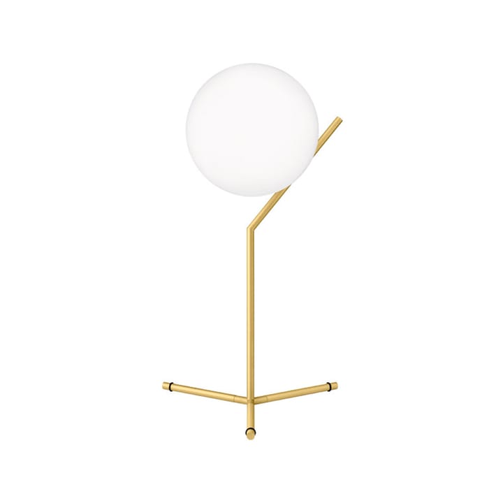 IC lights T1 high tafellamp - Geborsteld messing-opaal - Flos