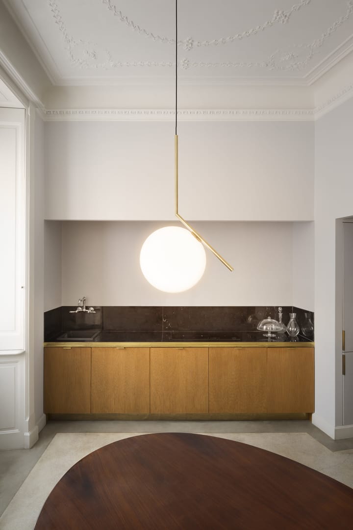 IC S2 hanglamp 70 cm, Gold Flos