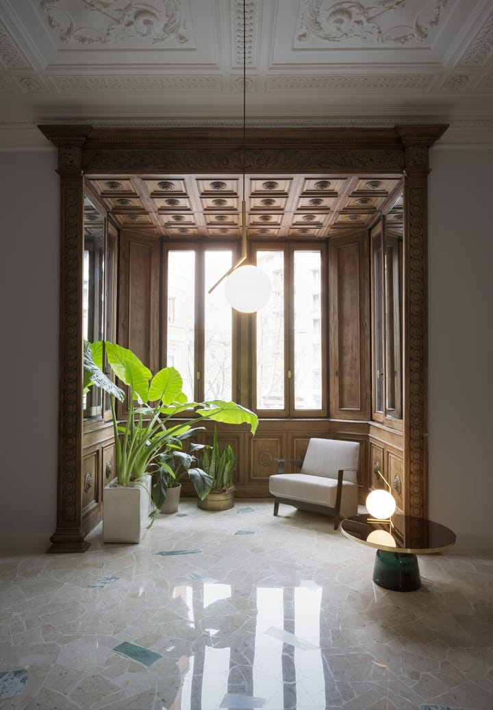 IC S2 hanglamp 70 cm, Gold Flos