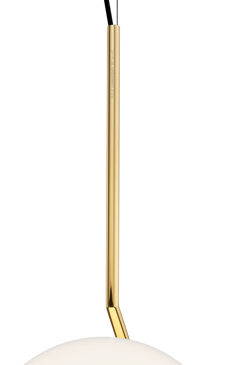IC S3 hanglamp 102,8 cm, Gold Flos