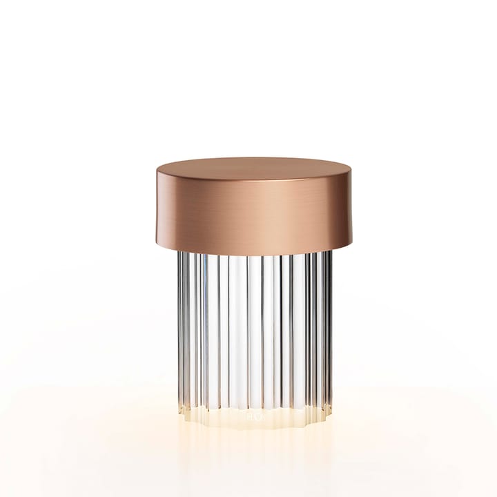 Last Order Fluted IP20 tafellamp, Koper Flos
