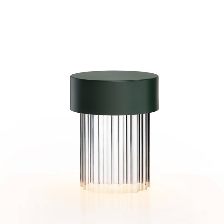 Last Order Fluted IP55 tafellamp, Groen Flos