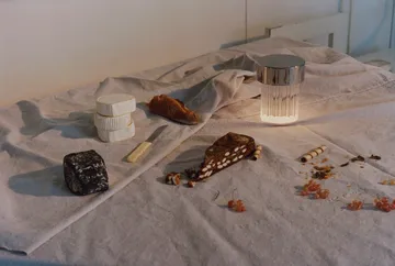 Last Order Fluted IP55 tafellamp - Roestvrij staal - Flos