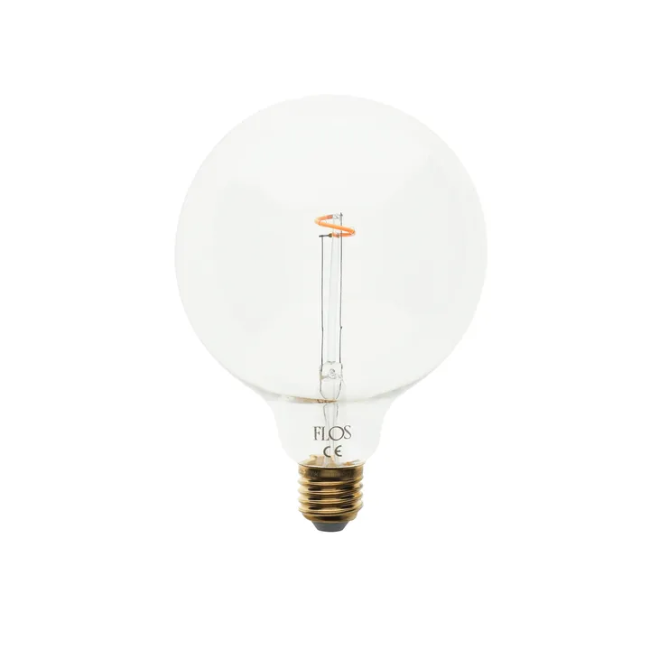 LED G125 dimbare lichtbron E27 - 2200K 40lm 1,5W - Flos