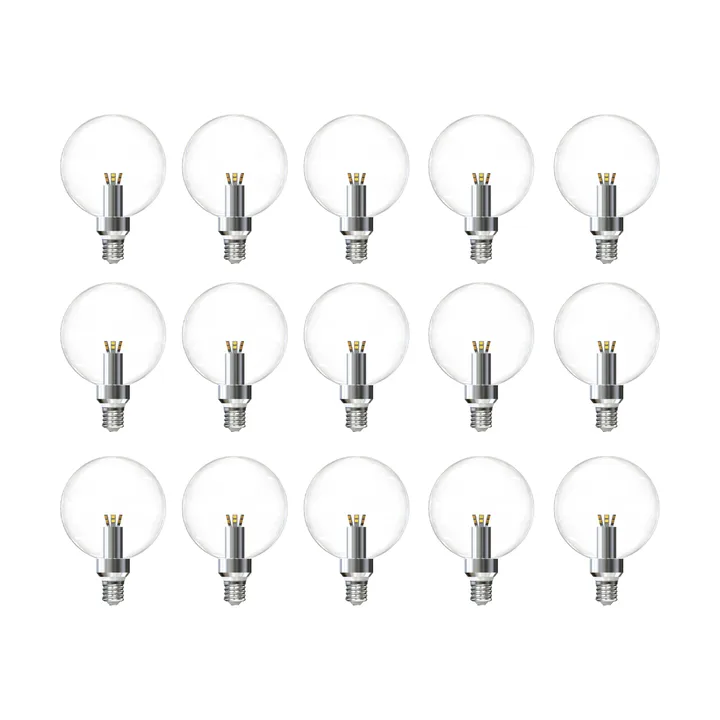 LED globe retrofit dimbare lichtbron E27 15 pack - 2500K 170lm 3W - Flos