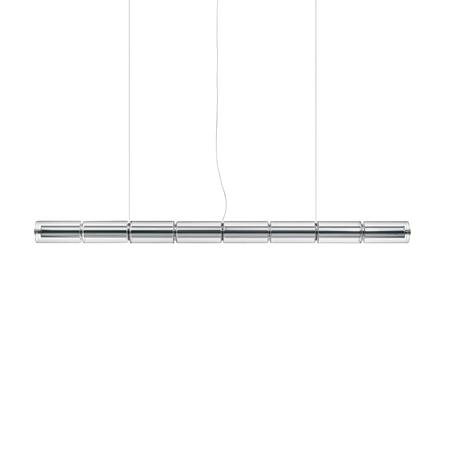 Luce Cilindrica S1 hanglamp 165,6 cm, Glass Flos
