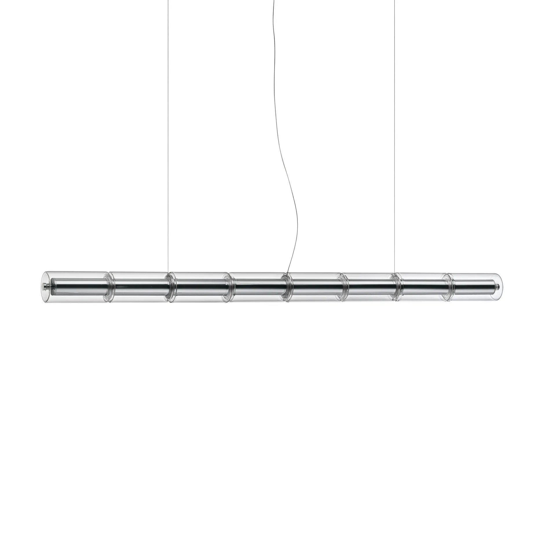 Luce Cilindrica S1 hanglamp 165,6 cm, Glass Flos