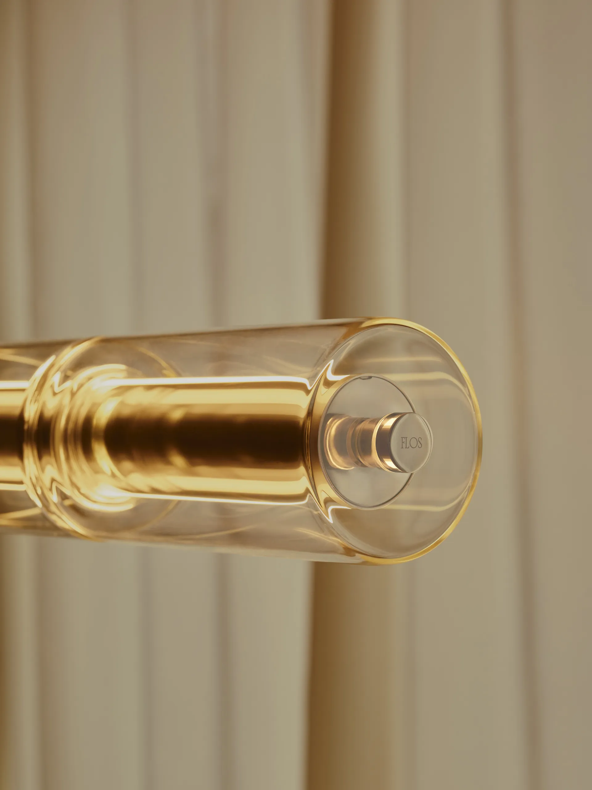 Luce Cilindrica S1 hanglamp 165,6 cm, Glass Flos