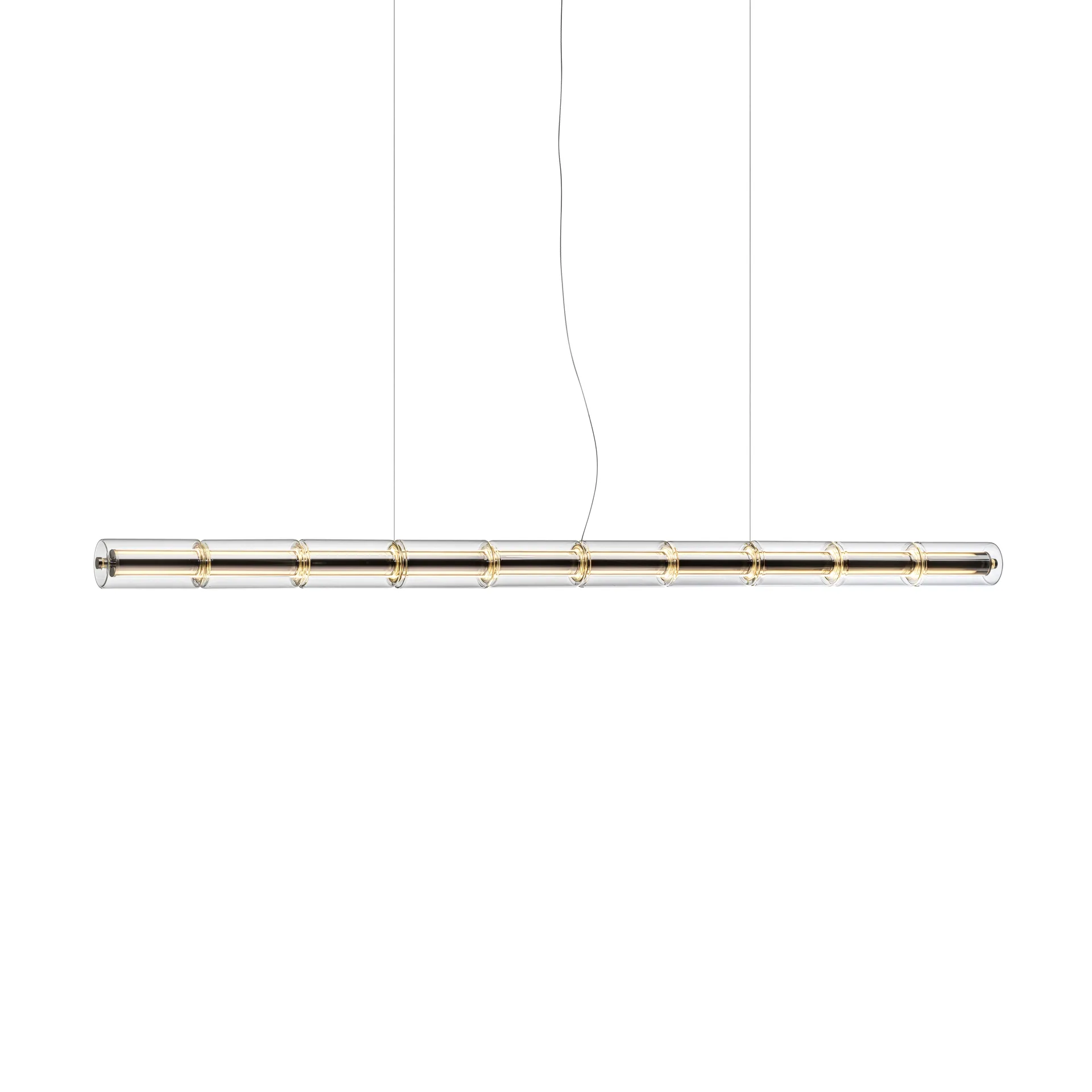 Luce Cilindrica S2 hanglamp 207,2 cm, Glass Flos