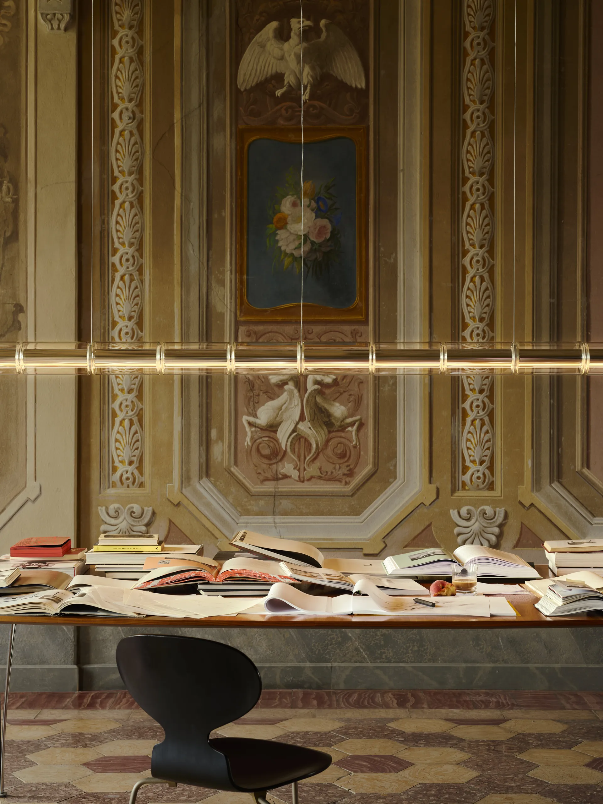 Luce Cilindrica S2 hanglamp 207,2 cm, Glass Flos