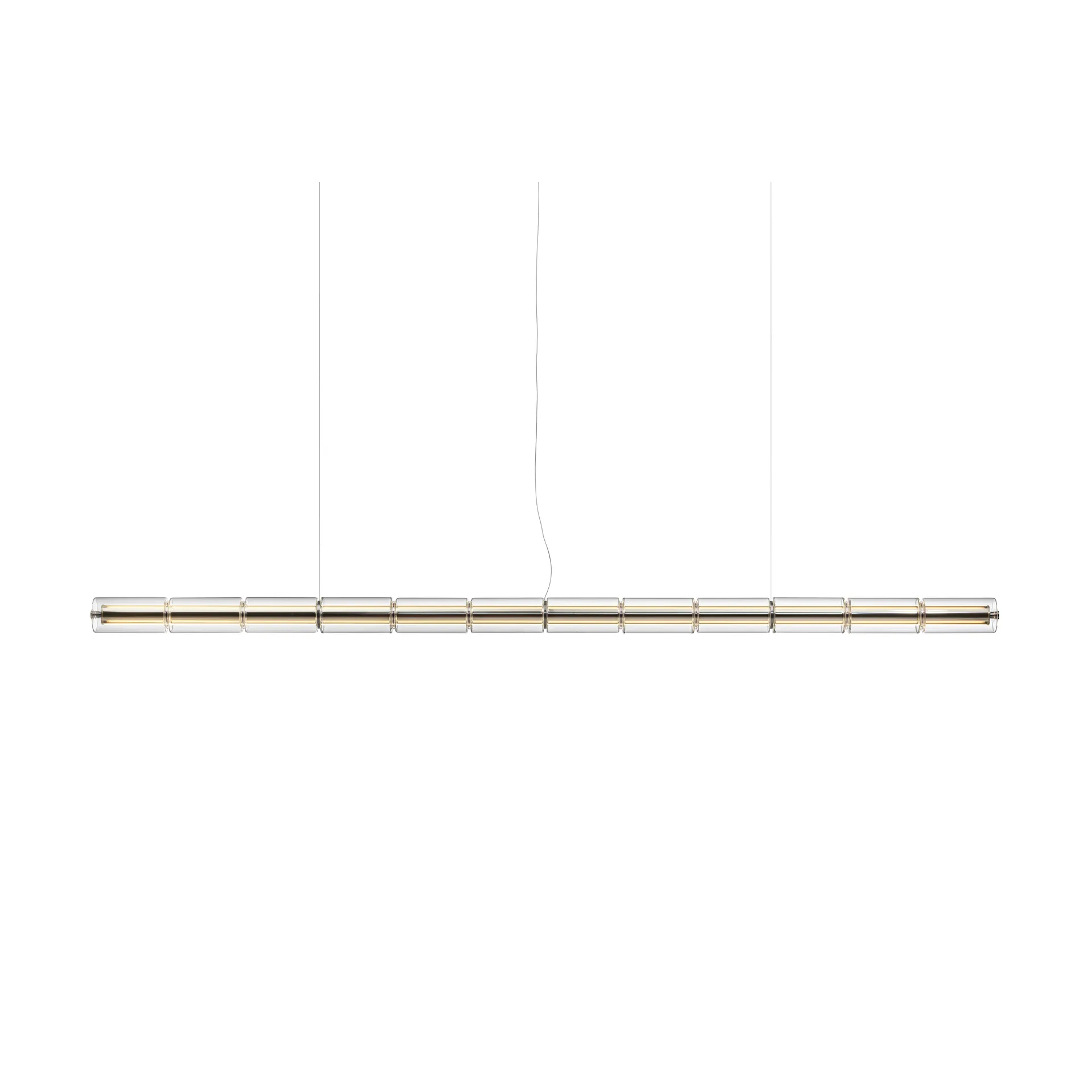Luce Cilindrica S3 hanglamp 248,8 cm, Glass Flos