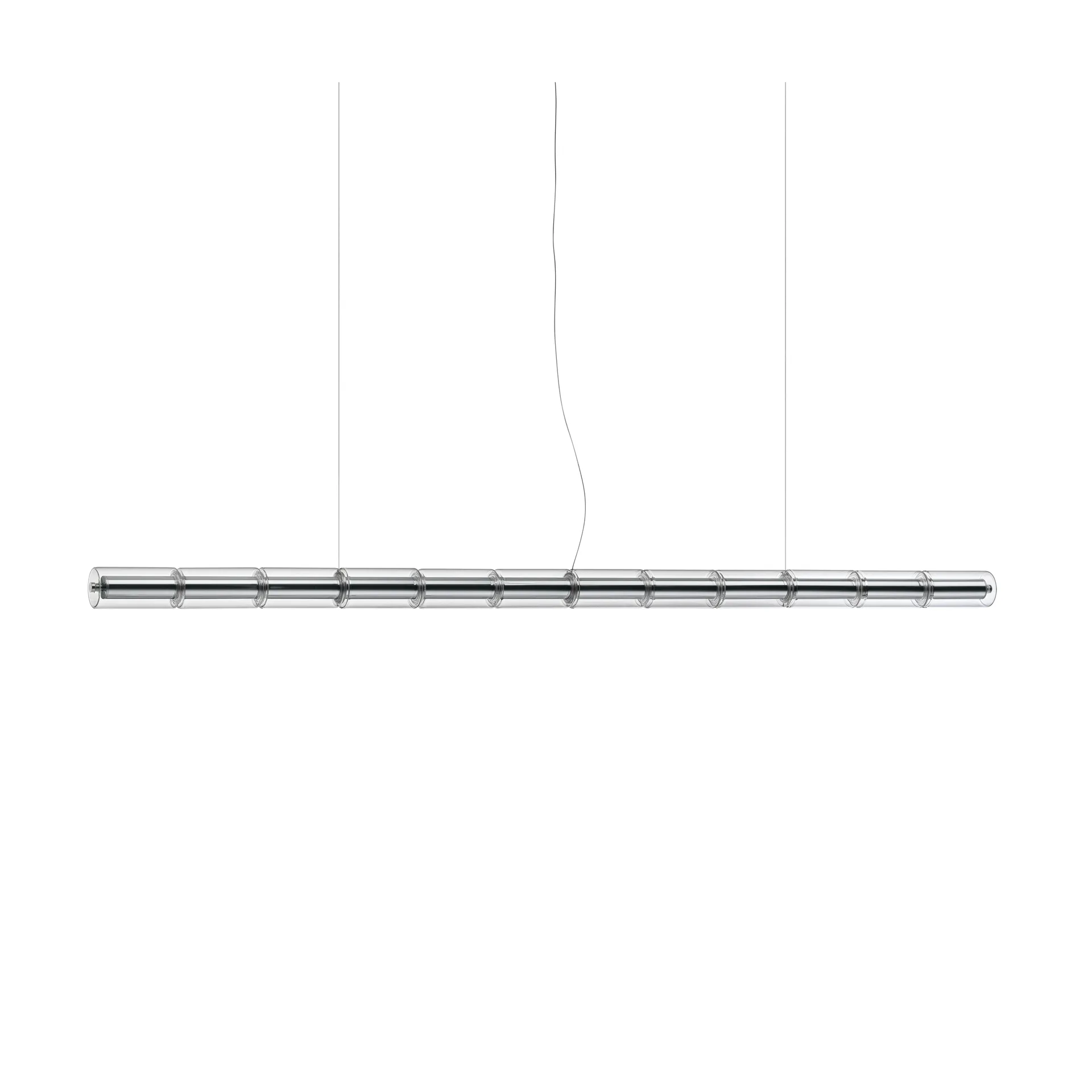Luce Cilindrica S3 hanglamp 248,8 cm, Glass Flos