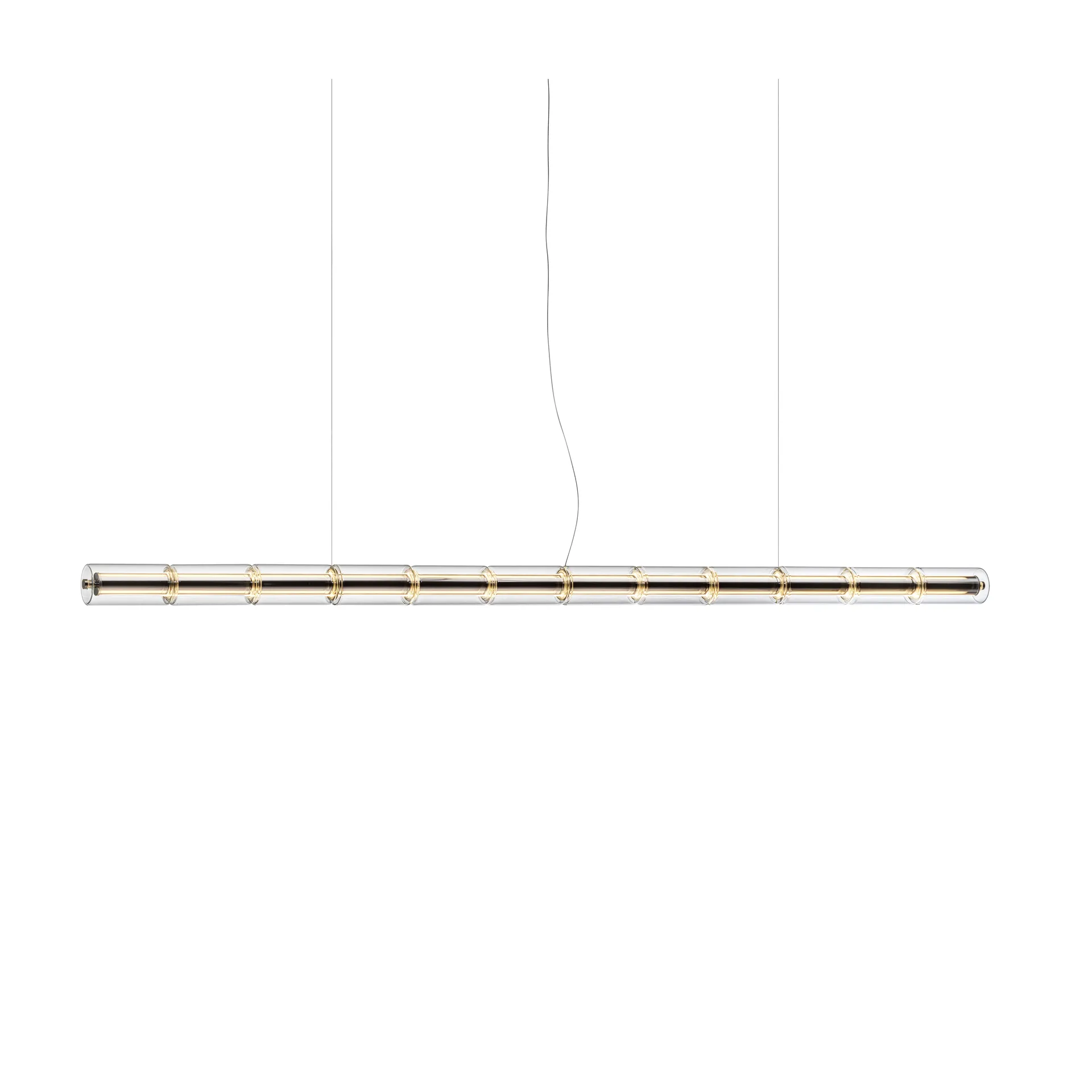 Luce Cilindrica S3 hanglamp 248,8 cm, Glass Flos