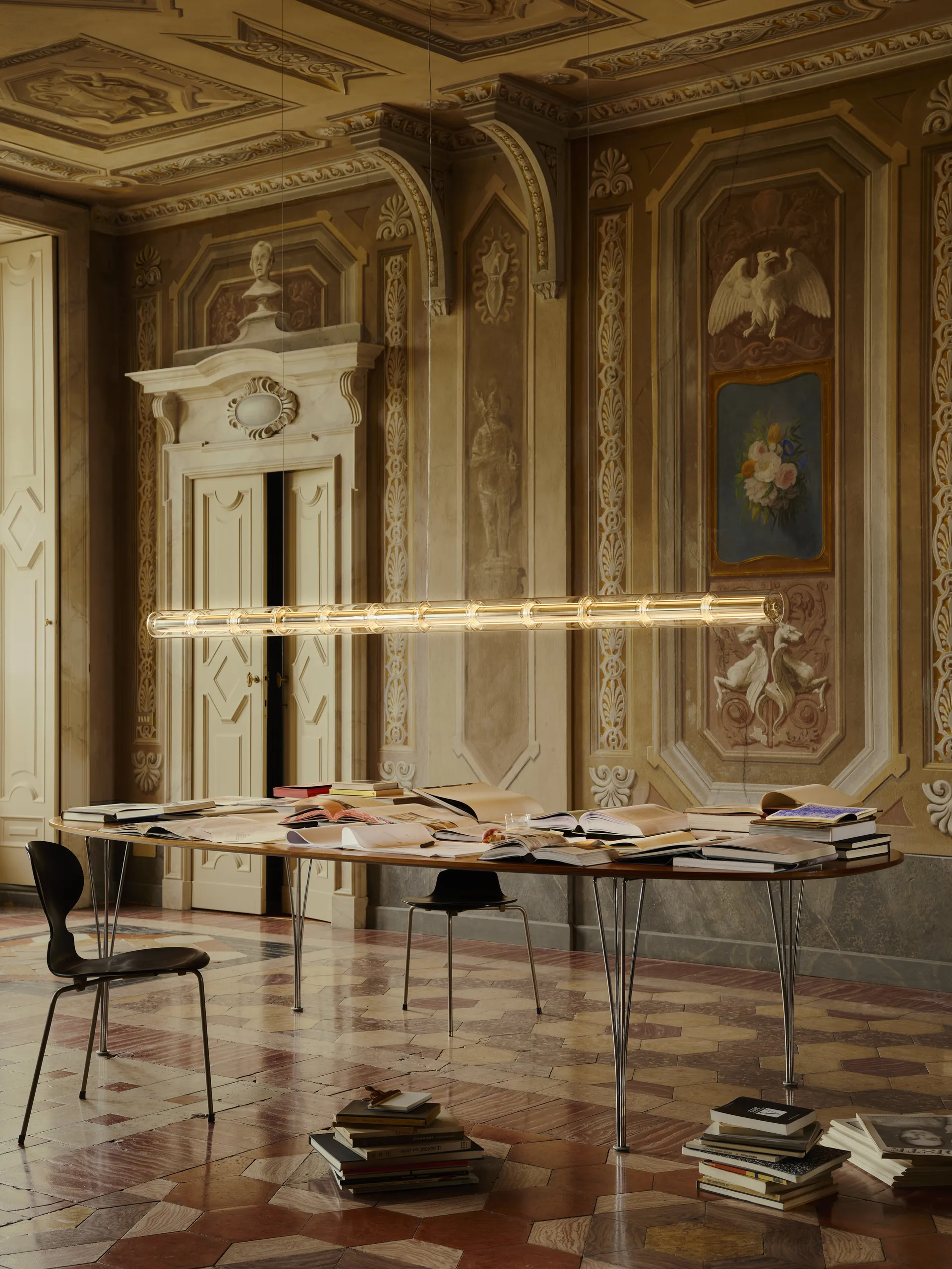 Luce Cilindrica S3 hanglamp 248,8 cm, Glass Flos