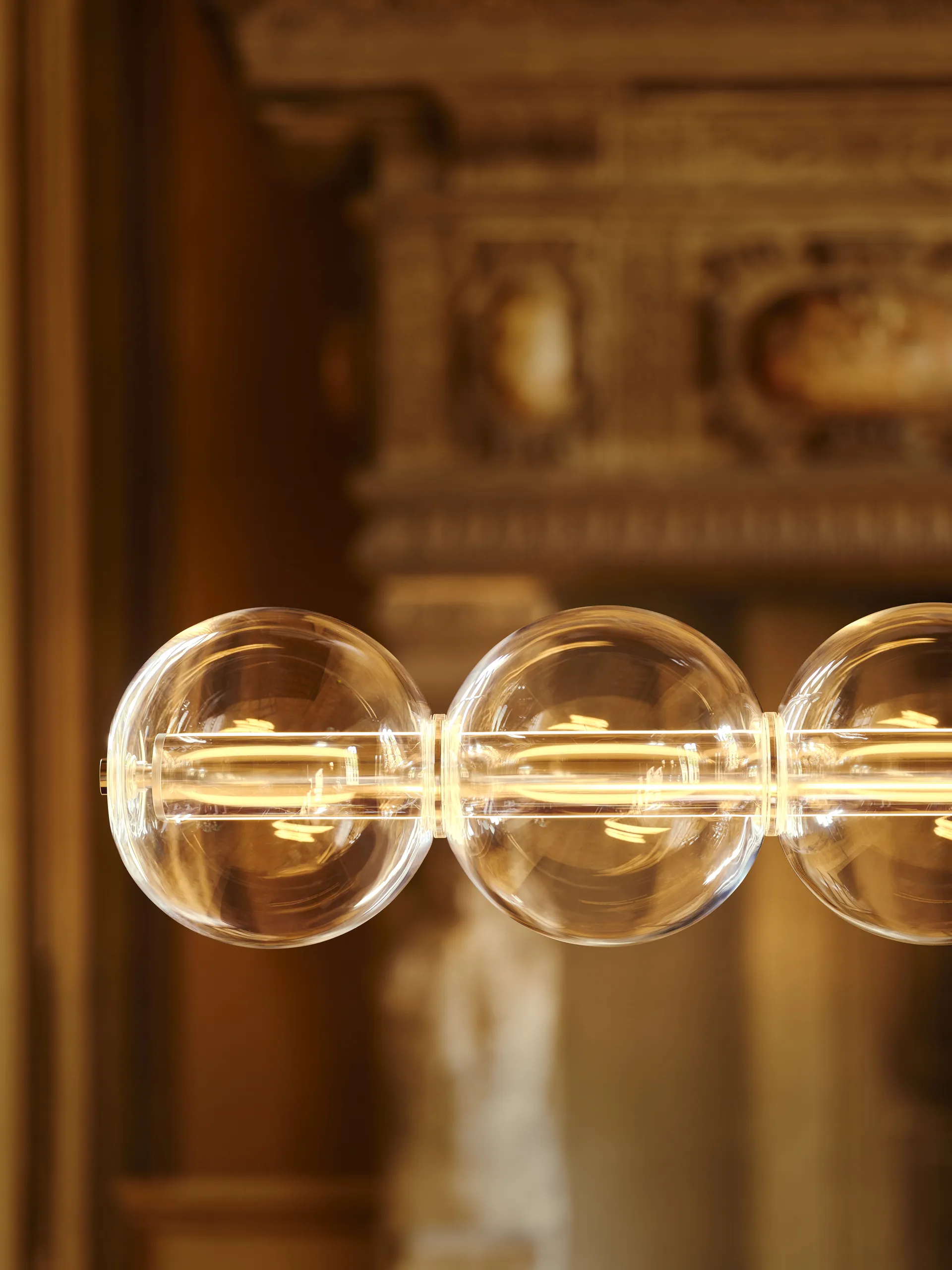 Luce Sferica S1 hanglamp 165,6 cm, Glass Flos