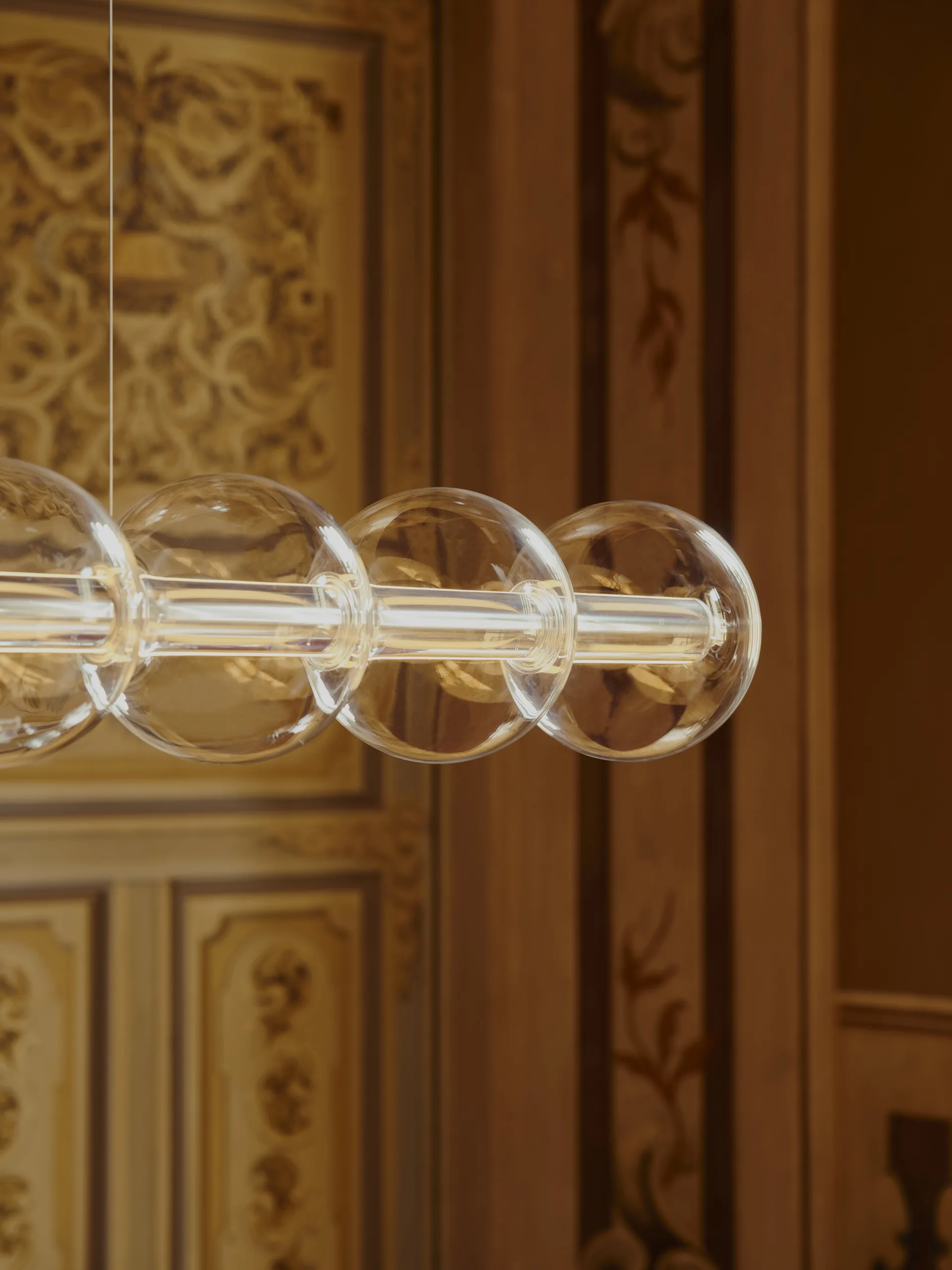 Luce Sferica S3 hanglamp 248,8 cm, Glass Flos