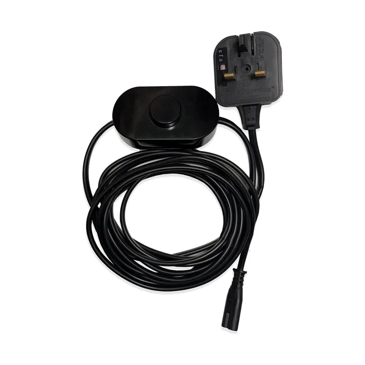 Maap kabel met schakelaar en Britse stekker - Reserveonderdeel - Flos
