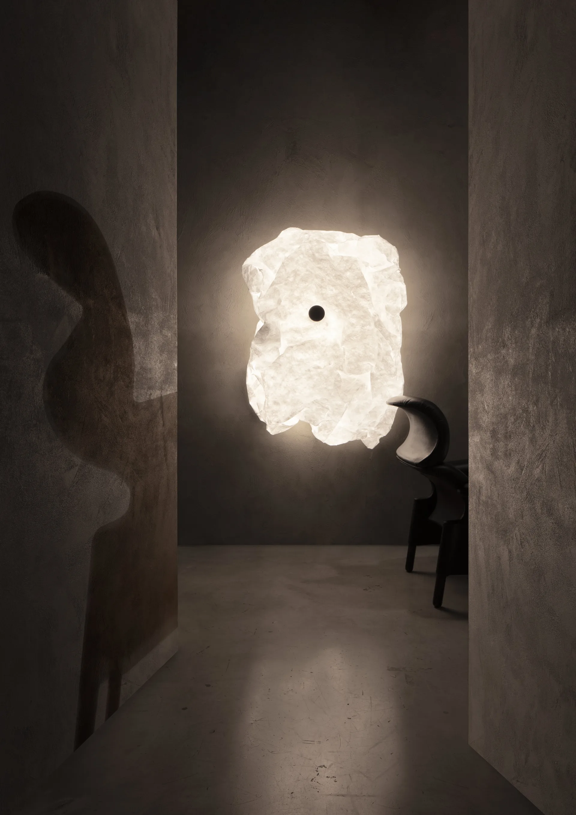 Maap W1 wandlamp - wit,  Flos