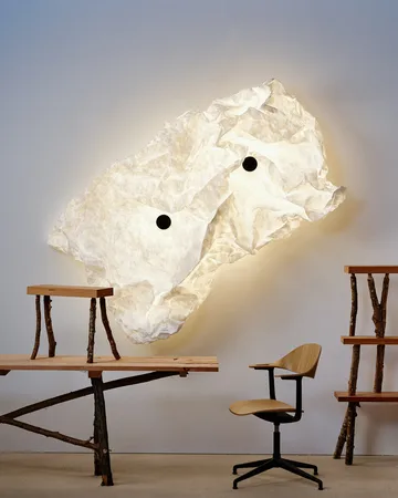 Maap W2 wandlamp - wit - Flos