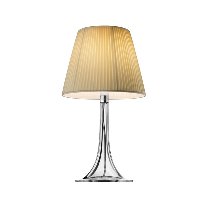 Miss K Soft tafellamp - Beige-transparante voet - Flos