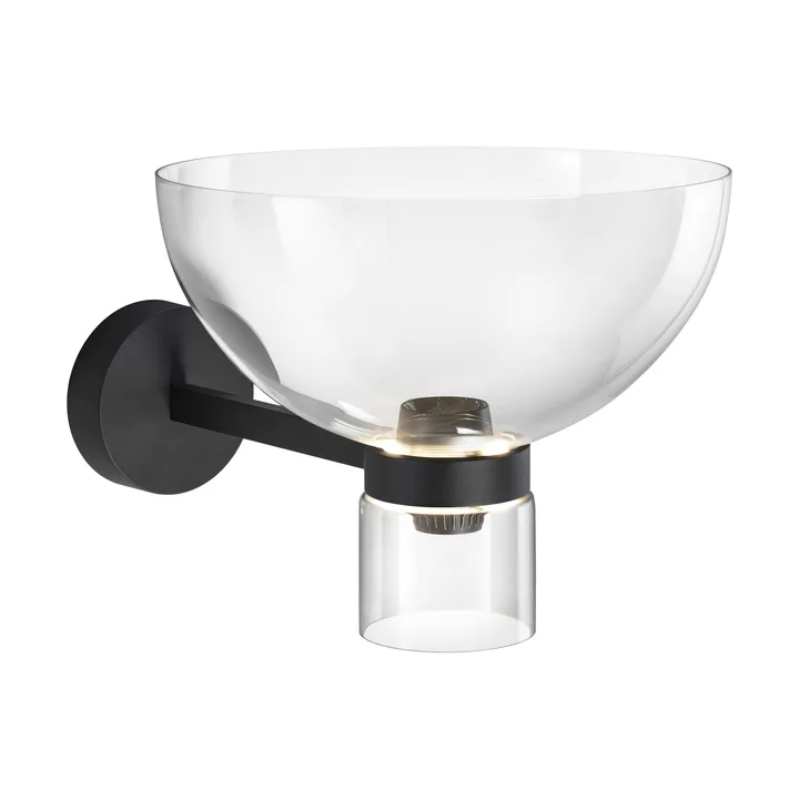 Nocturne Bowl wandlamp - zwart - Flos