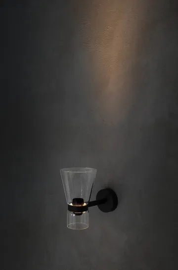 Nocturne Cone wandlamp - zwart - Flos