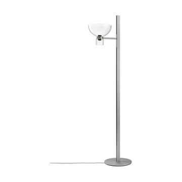 Nocturne F1 bowl vloerlamp - zilver - Flos