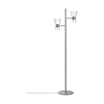 Nocturne F2 cone vloerlamp - zilver - Flos