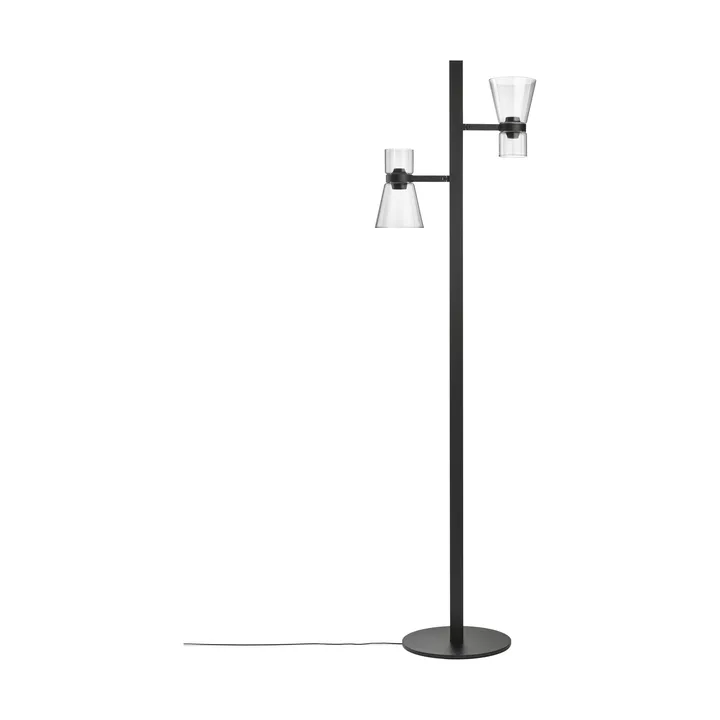 Nocturne F2 cone vloerlamp - zwart - Flos