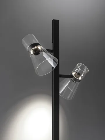 Nocturne F2 cone vloerlamp - zwart - Flos