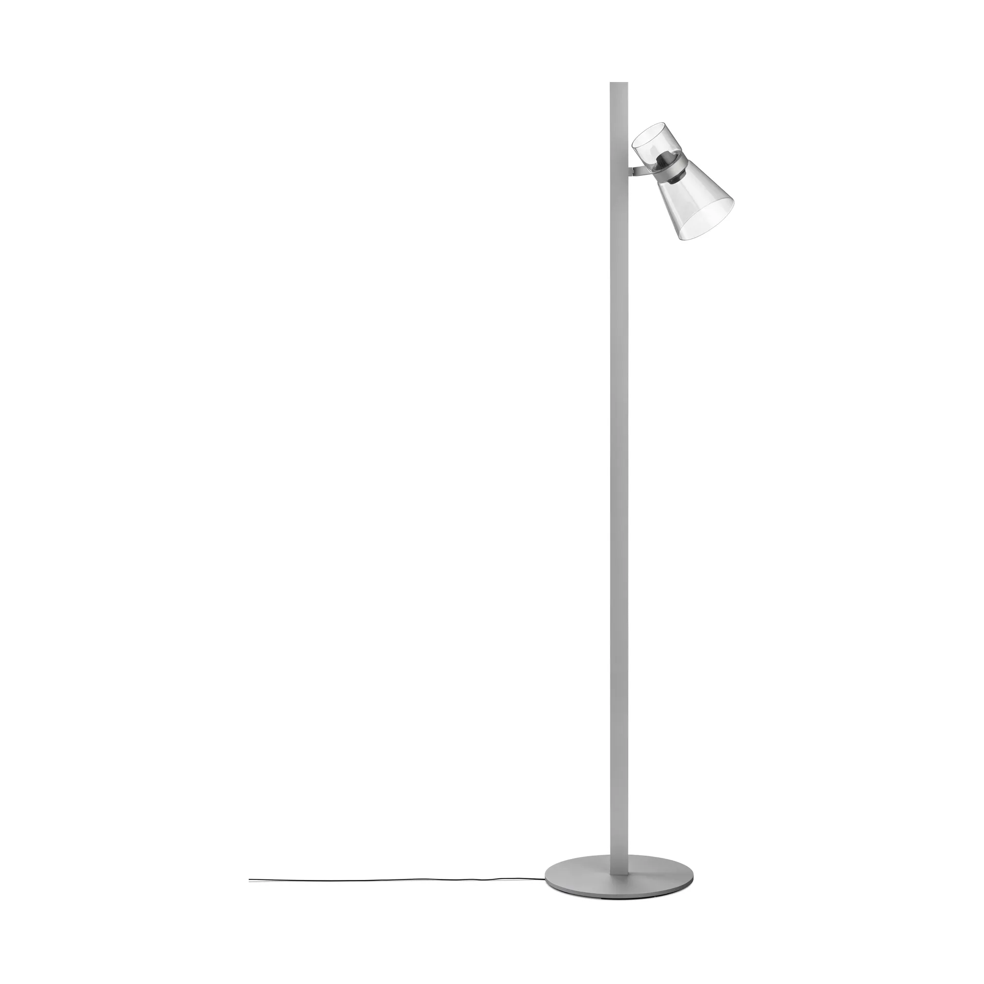 Nocturne FI cone vloerlamp - zilver,  Flos