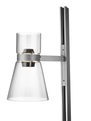 Nocturne FI cone vloerlamp - zilver - Flos