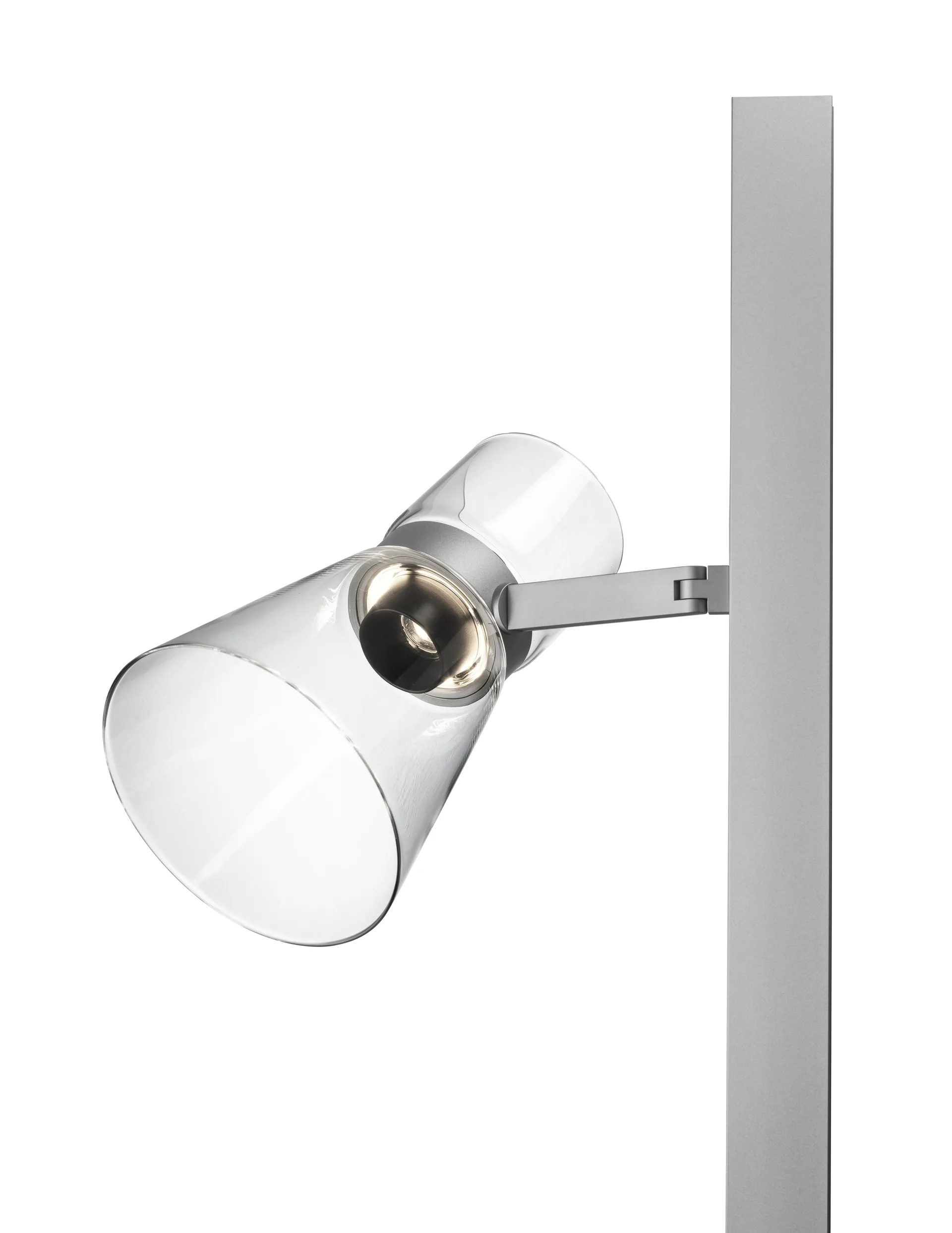 Nocturne FI cone vloerlamp - zilver,  Flos