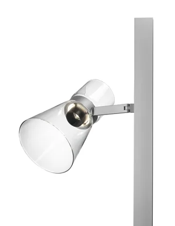 Nocturne FI cone vloerlamp - zilver - Flos