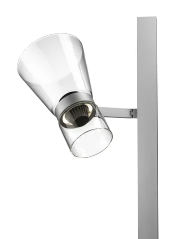 Nocturne FI cone vloerlamp - zilver - Flos