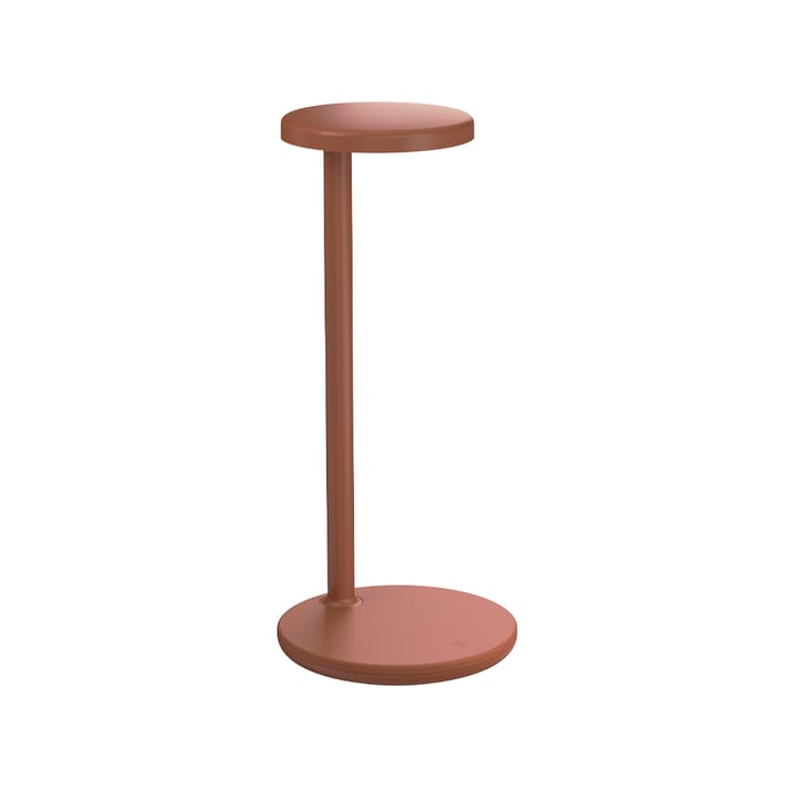 Oblique Qi tafellamp - Roestkleurig - Flos