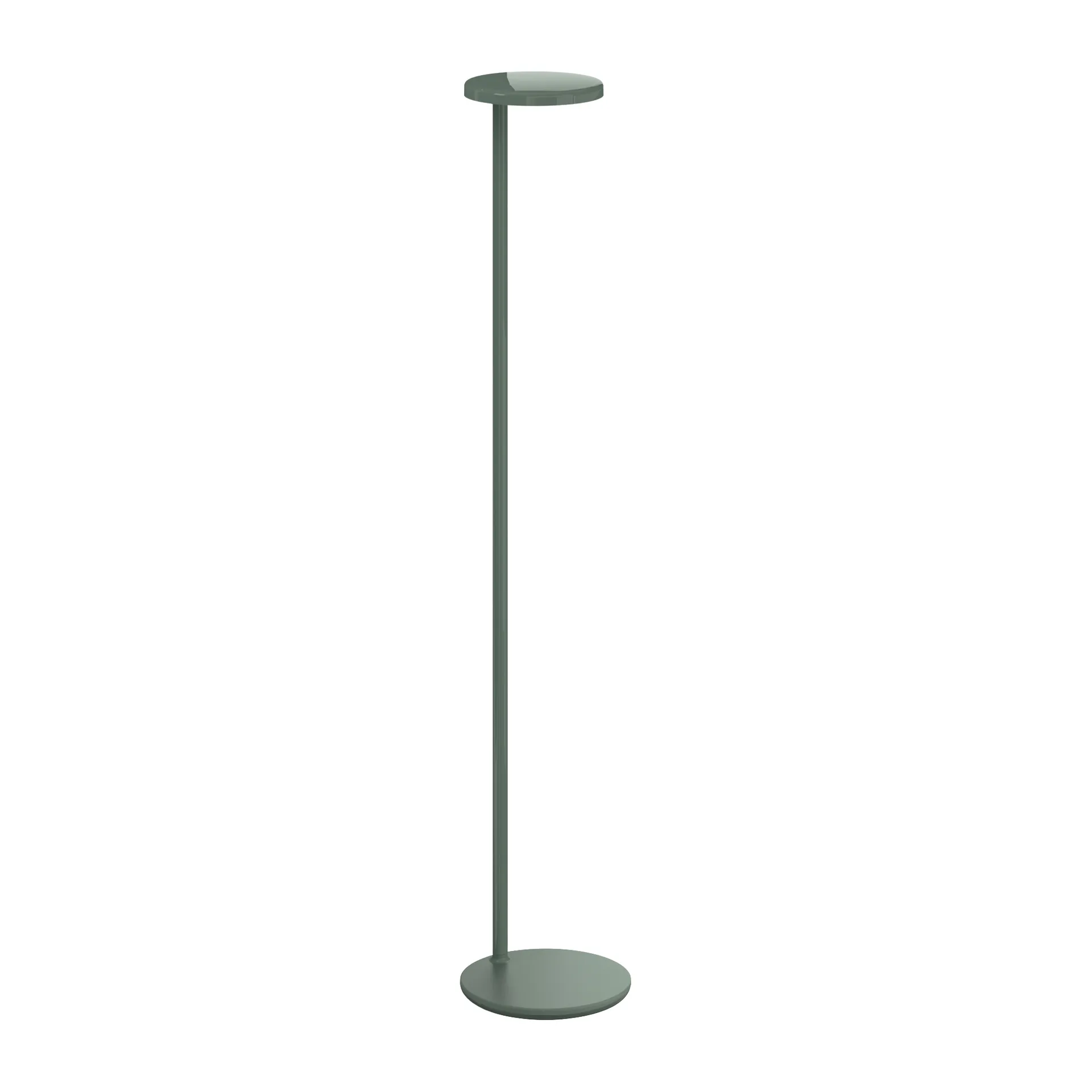 Oblique vloerlamp, Glossy sage (groen) Flos