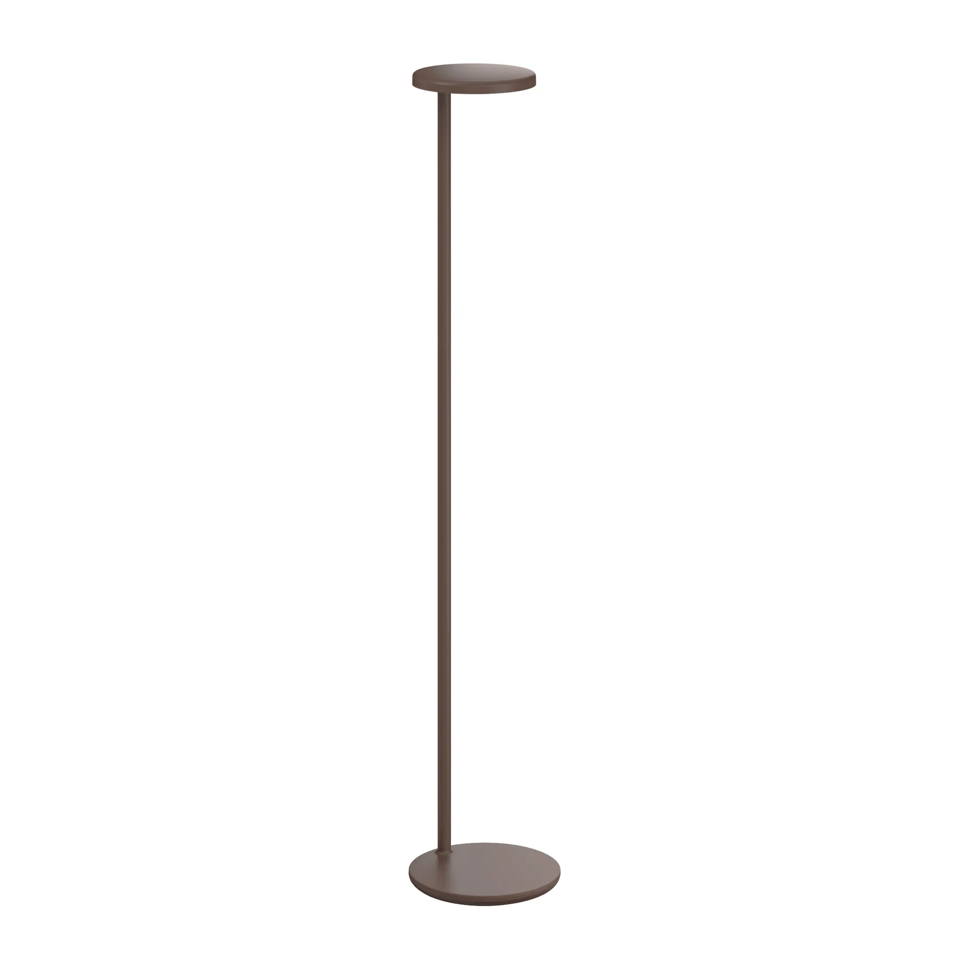 Oblique vloerlamp, Matte brown Flos