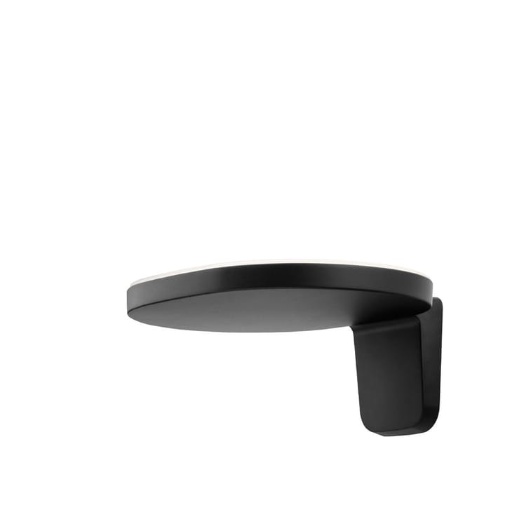 Oplight W1 muurlamp, Zwart Flos