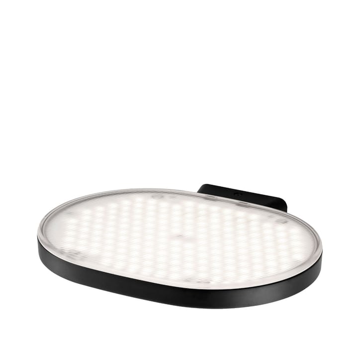 Oplight W2 muurlamp, Zwart Flos